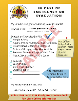 Wildfire Evacuation Checklist SAMPLE- Page 1