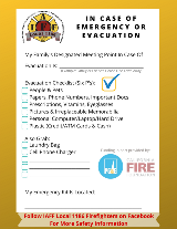 Wildfire Evacuation Checklist- Page 1