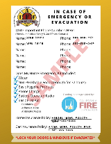 Wildfire Evacuation Checklist SAMPLE- Page 2