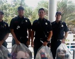  Ronald McDonald House Stuffed Toy Drive volunteers