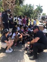 St. 70 Lieutenant teaching our local Elementary School students about fire protection