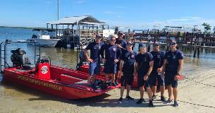 Our Marine Emergency Rescue Team ready for deployment 