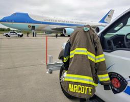 Fire 56 Standing By For Air Force 1