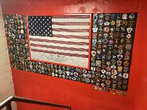 Patch collection from visitors throughout US & Abroad