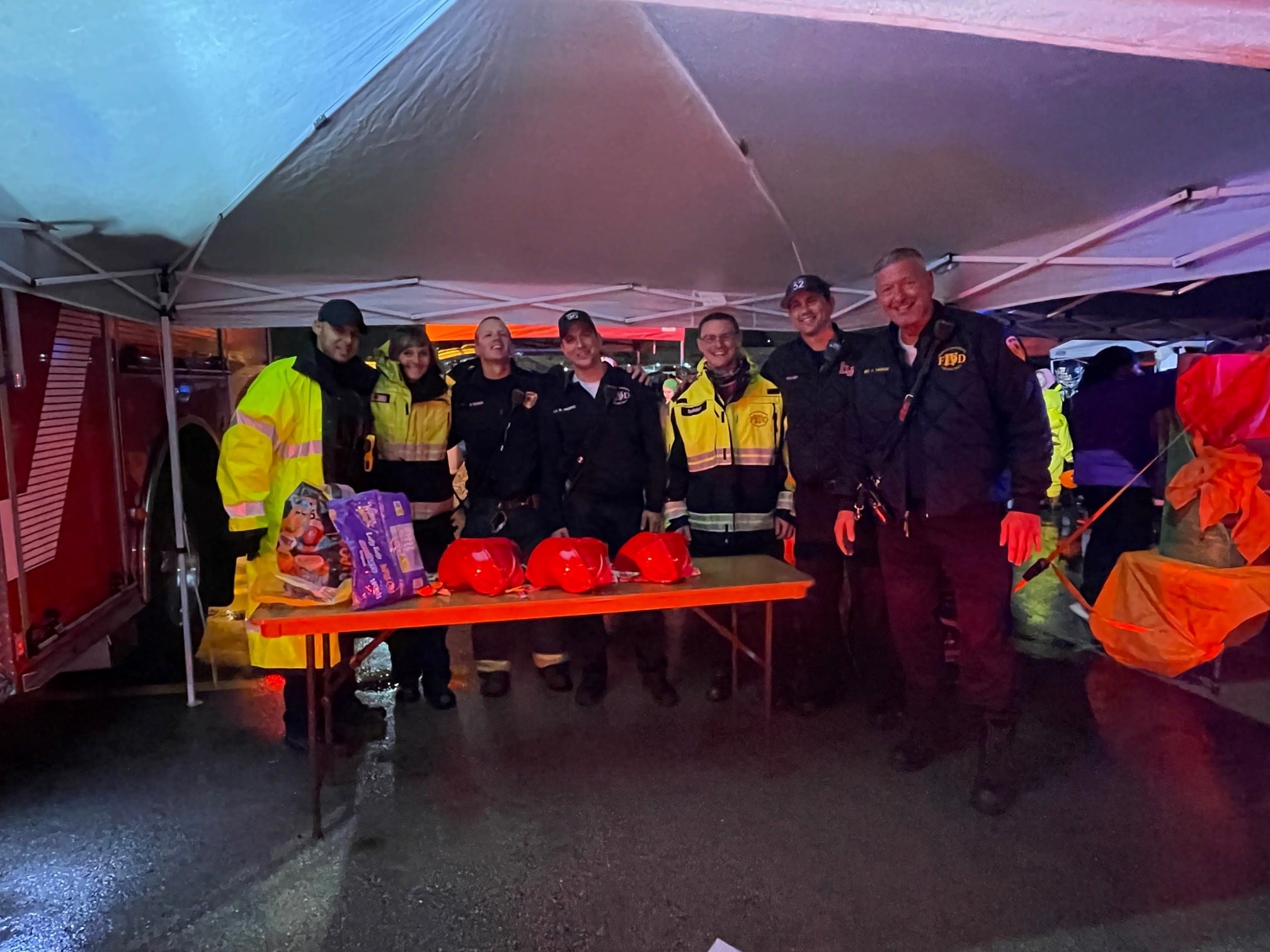 Local 3437 Firefighters Participate in 2021 Halloween Event