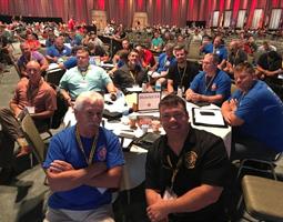 Delegates representing the IAFF 14th District 