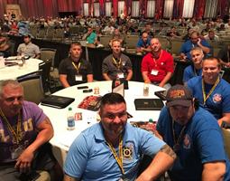 Delegates representing the IAFF 14th District 