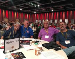 Delegates representing the IAFF 14th District 