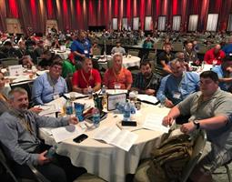 Delegates representing the IAFF 14th District 